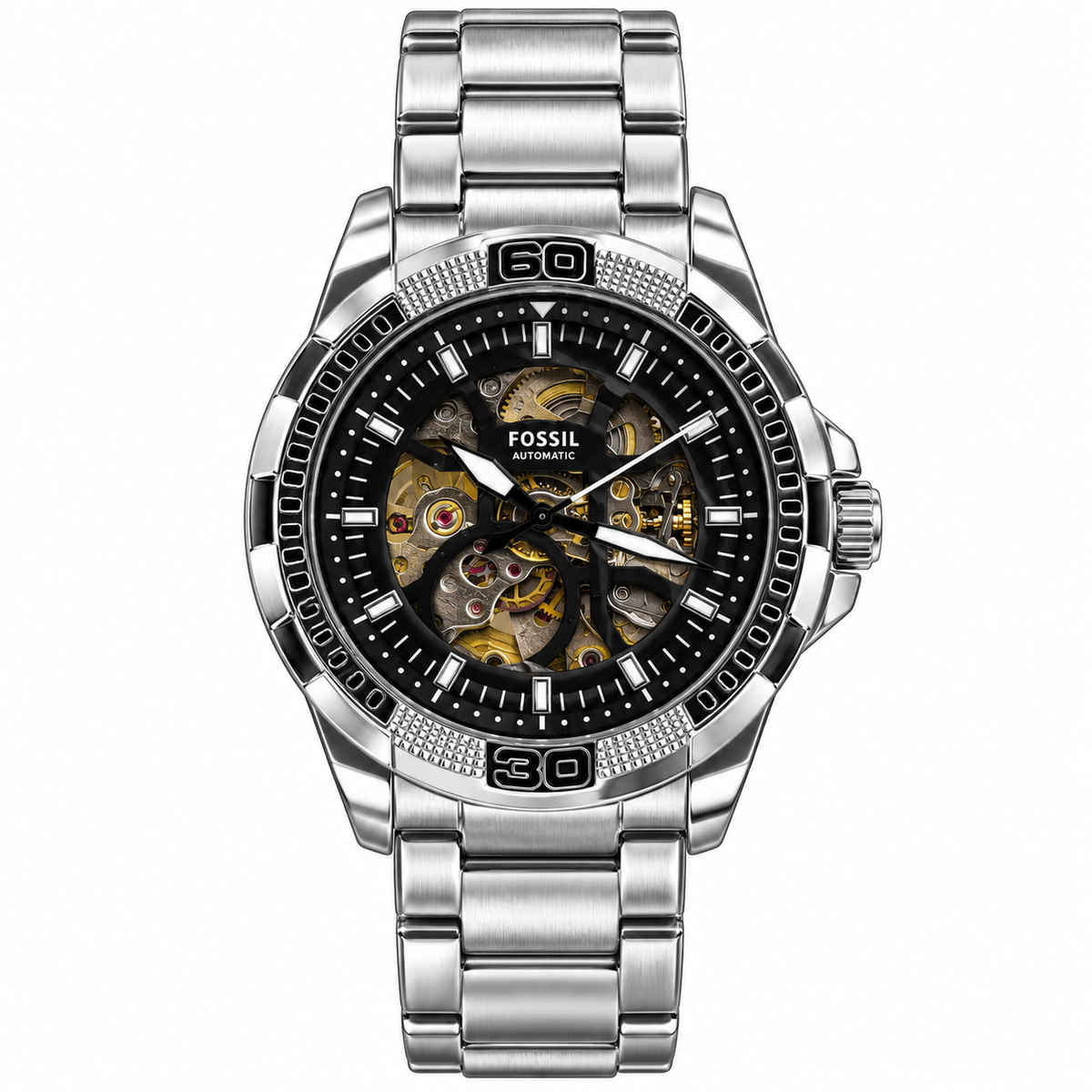 Fossil-Privateer-Skeleton-Automatic-Silver-Stainless-Steel-First-Copy-Watch-Anzoro