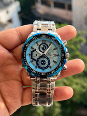 Casio-Edifice-Ice-Blue-Dial-Chronograph-Subdials-Date-Display-First-Copy