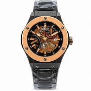 Hublot-Big-Bang-Aerofusion-Skeleton-Rose-Gold-Bezel-Gunmetal-First-Copy-Watch-Anzoro