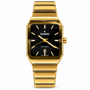 Rado-Anatom-Automatic-Square-Black-Dial-Full-Gold-First-Copy-Watch-Anzoro