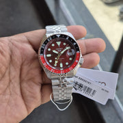 Seiko-5-Sports-Red-Dial-Luminous-Indices-GMT-Hand-Magnified-Date-Quartz-First-Copy