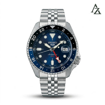Seiko 5 Sports GMT Watch SSK003K1 – First Copy | Master Copy Quality | Blue Dial, Blue & Black Bezel