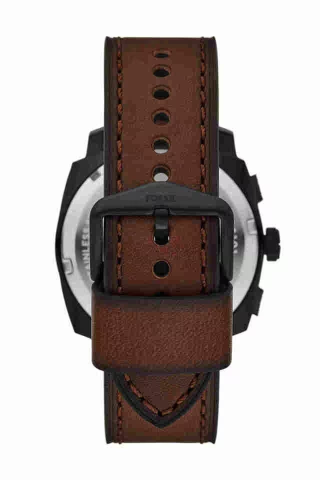 Fossil Machine Brown Dial Leather Chronograph Watch FS6101I – First Copy | Master Copy Quality
