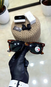Ray-Ban RB2140 Tiger Black First Copy Side Frame with Logo - Anzoro