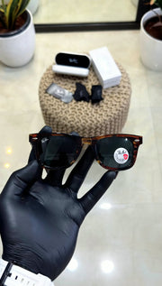 Ray-Ban Wayfarer First Copy Diamond Hard Lens Sticker Close-up - Anzoro
