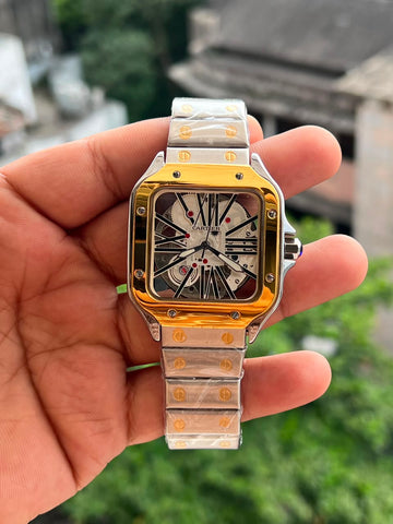 Cartier Dual Premium Automatic First Copy Watch | ANZORO