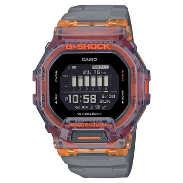 G-SHOCK GBD-200SM-1A5 First Copy | G-SQUAD Sports Watch | Grey & Orange | Digital Sports Watch
