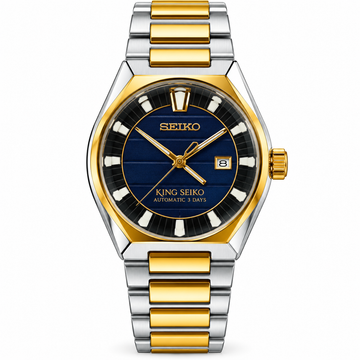 King Seiko Style Watch – First Copy | Swift Movement | Open Back