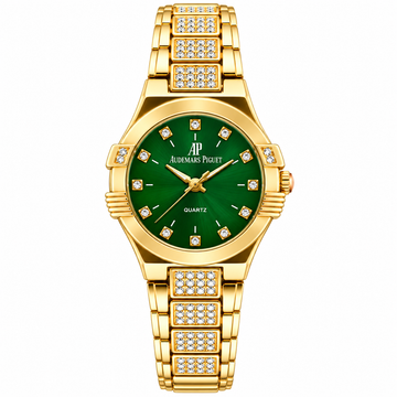 Audemars Piguet Royal Oak Style Green Watch – First Copy | Quartz