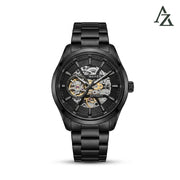 Tommy Hilfiger Automatic Black Watch – First Copy | Master Copy Quality | Sleek Metal Bracelet, Skeleton Dial