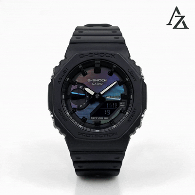 Casio G-Shock GA-2100RW-1AER Rainbow Brick Pattern Watch - 7A Master Quality