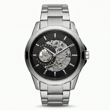 Armani Exchange Hampton AX2418 Skeleton Dial Automatic Watch - 7A Master Quality