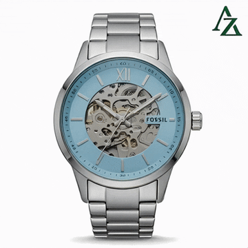 Fossil Men's Townsman Automatic Blue Dial Silver Watch ME3260 - 7A Master Quality