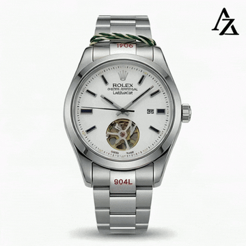ROLEX LABELNOR WHITE DIAL TOURBILLON A096 - 7A MASTER QUALITY