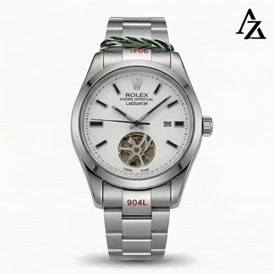 ROLEX LABELNOR WHITE DIAL TOURBILLON A096 - 7A MASTER QUALITY