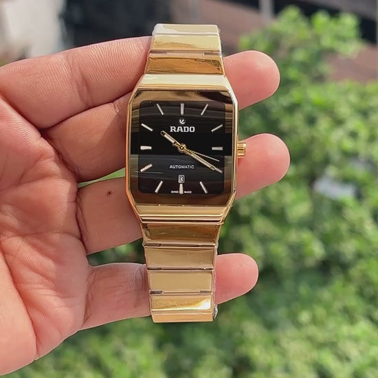 Rado-Anatom-Curved-Gold-Plated-Stainless-Steel-Case-Crown-First-Copy-Anzoro