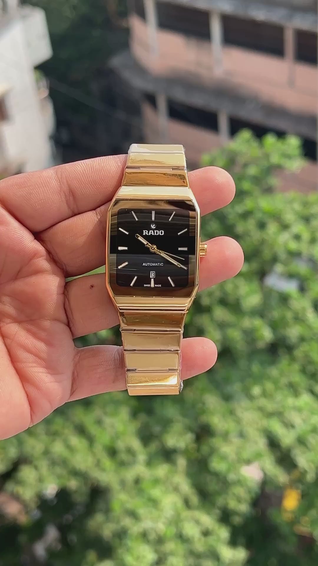 Rado-Anatom-Curved-Gold-Plated-Stainless-Steel-Case-Crown-First-Copy-Anzoro