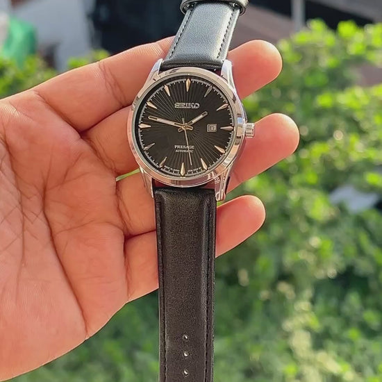 Premium-inspired quartz dress watch with date display by ANZORO
