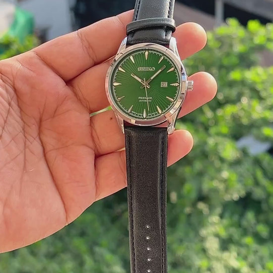 Premium-inspired quartz dress watch with date display by ANZORO