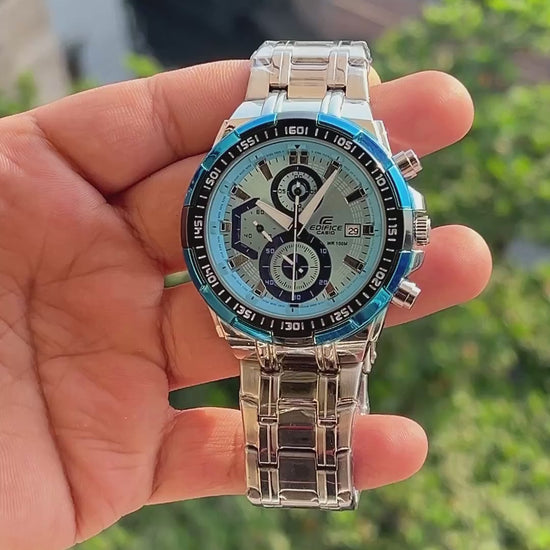 Casio-Edifice-Stainless-Steel-Case-Blue-Bezel-Push-Buttons-First-Copy-Anzoro