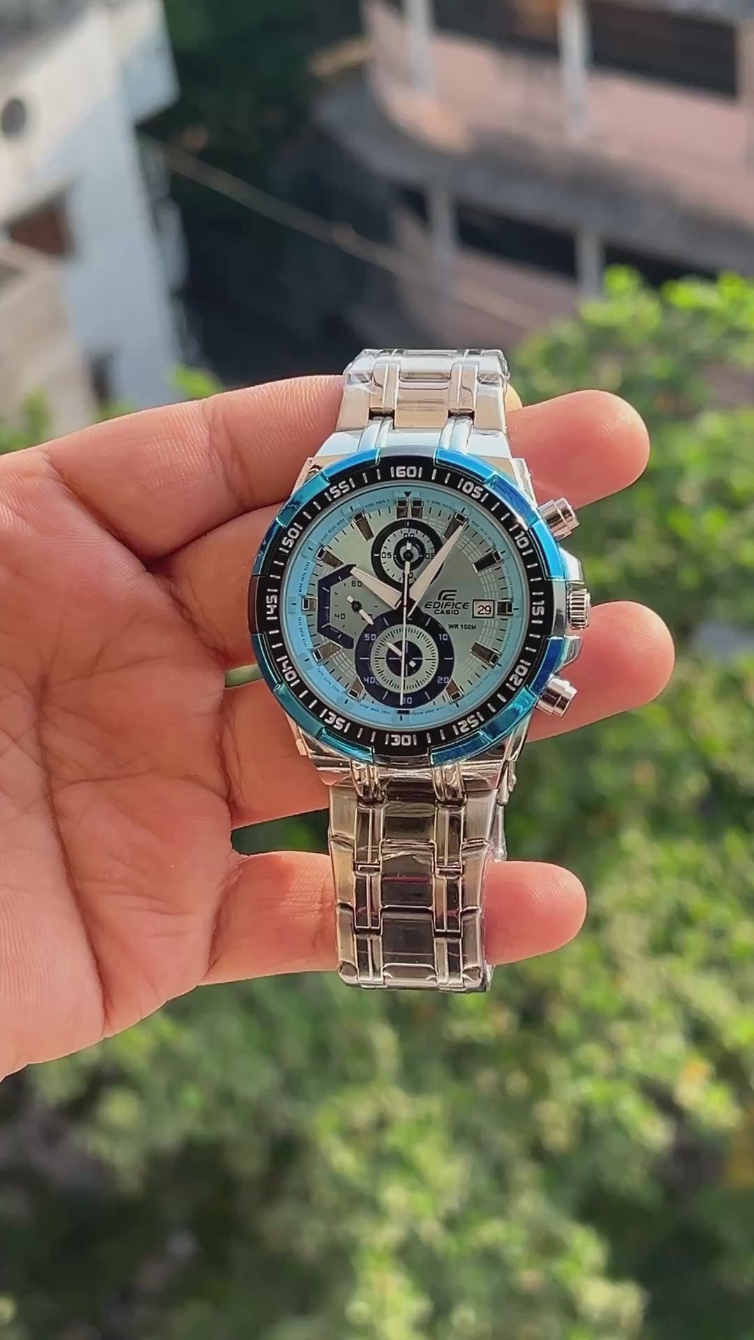 Casio-Edifice-Stainless-Steel-Case-Blue-Bezel-Push-Buttons-First-Copy-Anzoro