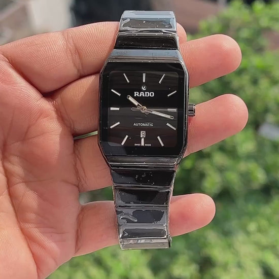 Rado-Anatom-Curved-All-Black-Stainless-Steel-Case-Crown-First-Copy-Anzoro