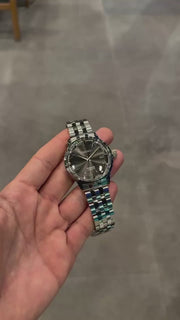 Seiko-Presage-Polished-Silver-Stainless-Steel-Case-Crown-First-Copy-Anzoro