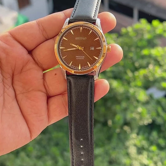 Premium-inspired quartz dress watch with date display by ANZORO