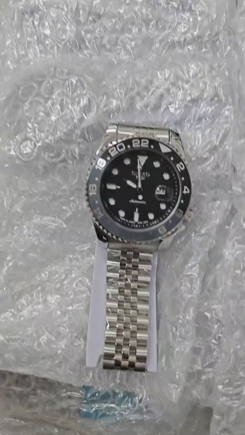 Seiko-5-Sports-Blue-Dial-Red-GMT-Hand-Magnified-Date-Window-First-Copy