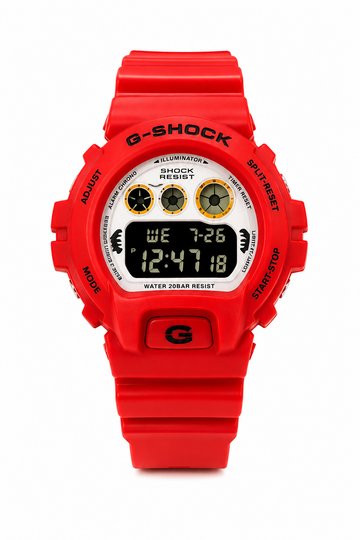 Red Premium Digital Sports Watch